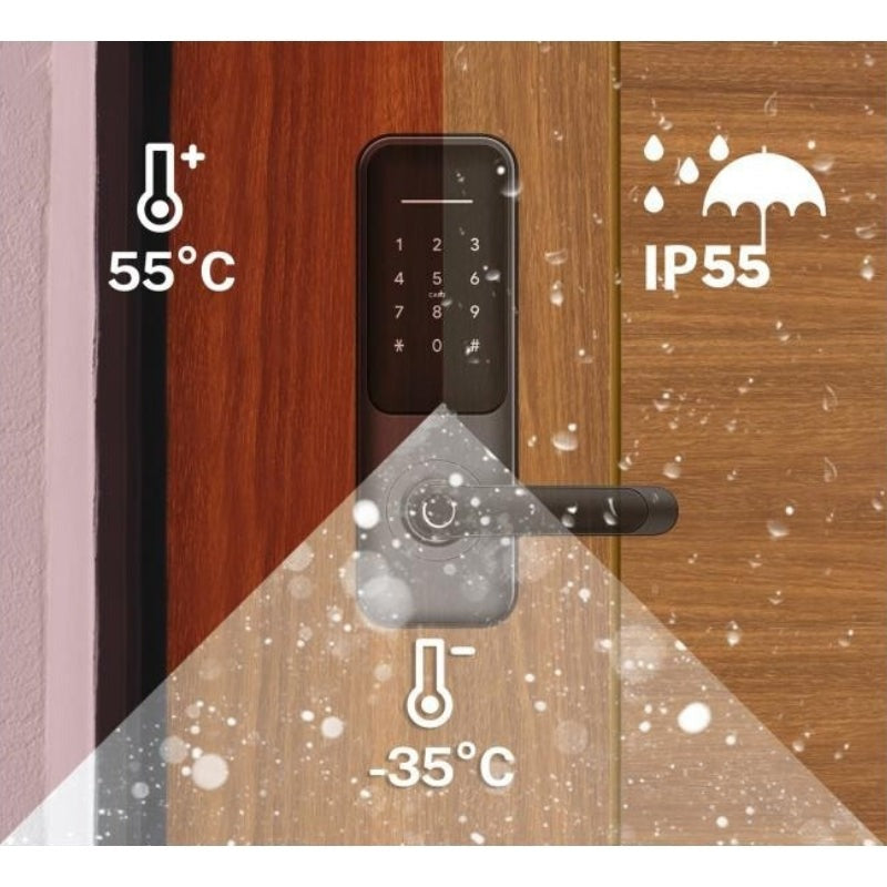 DeGuard Pro - H3 - High Security Fingerprint Ttlock Smart Lock - Tuya WIFI BLE Digital Smart Door Lock For Home Airbnb Apartment Projects