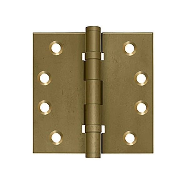 Deltana - 4" x 4" Square Hinges - Ball Bearing - Optional Finish