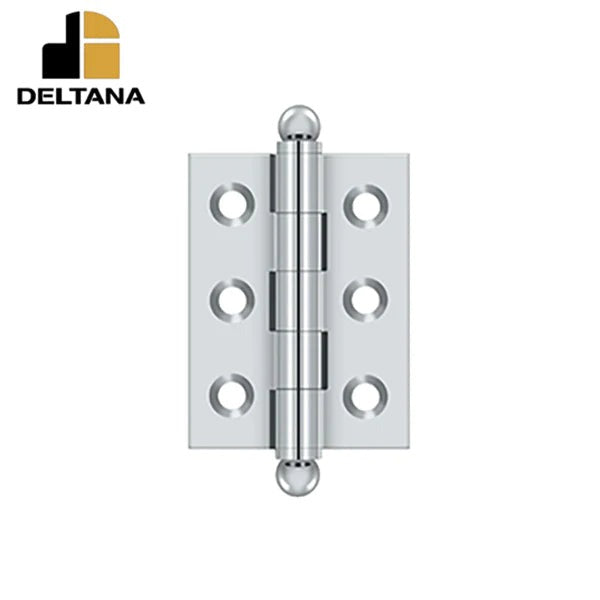 Deltana - 2" x 1-1/2" Hinge - w/ Ball Tips - Optional Finish