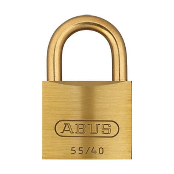 Abus - 55856 - Padlock Brass 55Mb/40 - Optional Keying