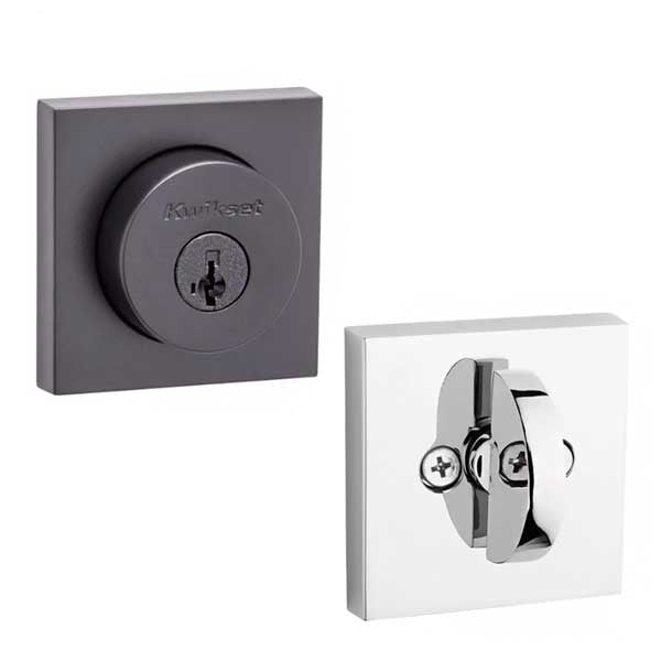 Kwikset - 158MIL - Milan Deadbolt - Single Cylinder - Optional Rose - Optional Finish - SmartKey Technology - Grade 2