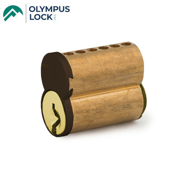 Olympus - 206 - Small Format Interchangeable Cores - Oil Rubbed Bronze - A Keyway - 2 Operating Keys - 1 Control Key - KD