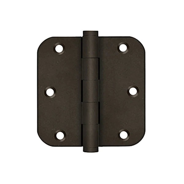 Deltana - 3-1/2" x 3-1/2" x 5/8" Radius Hinge - Optional Finish