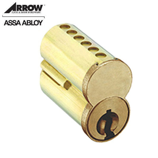 Arrow - 100CRP-UCXTB - Small-Format IC Core SFIC - 6 Pins - No Logo - Best TB - Uncombinated - Satin Brass