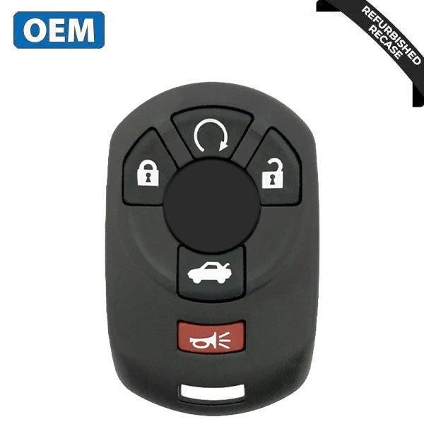 2005-2007 Cadillac STS / 5-Button Keyless Entry Remote / PN: 15212382 / M3N65981403 (OEM Recase)