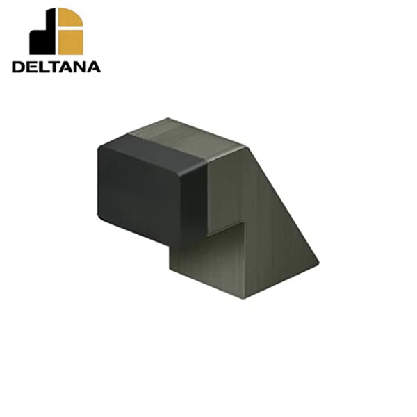 Deltana - Floor Door Bumper 1-1/4" - Contemporary - Solid Brass - Optional Finish