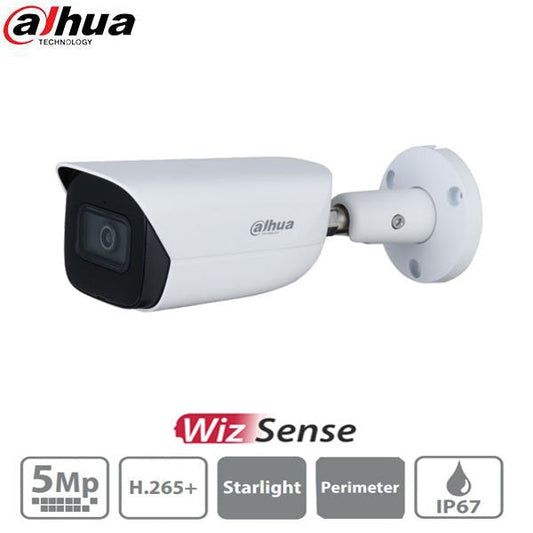 Dahua / IP / 5MP / Bullet Camera / Motorized Varifocal / 2.8mm Lens / WDR / IP67 / 50m IR / Starlight / DH-N53AB52