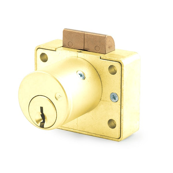 Olympus - L78 - S Series Schlage C Keyway Latch Lock - Optional Cylinder Length - Polished Brass - Optional Keying - Optional Handing