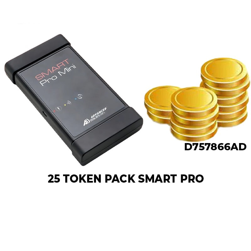 Advanced Diagnostics - D757864AD - Smart Pro Mini - 10, 25, 50 Pack Token - (Machine Sold Separately)