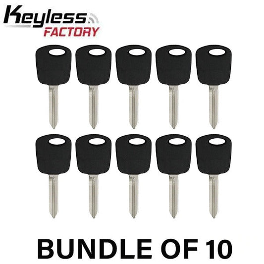10 x H74 / H86 Ford Mazda Lincoln Transponder Key (4D60 Chip) (AFTERMARKET) (BUNDLE OF 10)