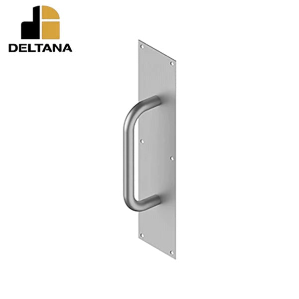 Deltana - Pull - Plate w/ Handle 4" x 16" - Stainless Steel - Optional Finish