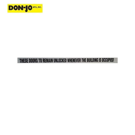 Don-Jo - DD 7 - Door Decal