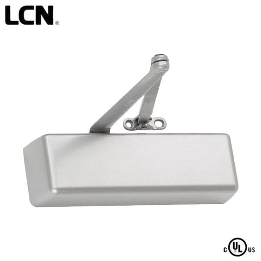 LCN - 4011 - Hydraulic Door Closer - Back Check Function - Right Hand - Adjustable Size 1-5 - Aluminum - Fire Rated - Grade 1