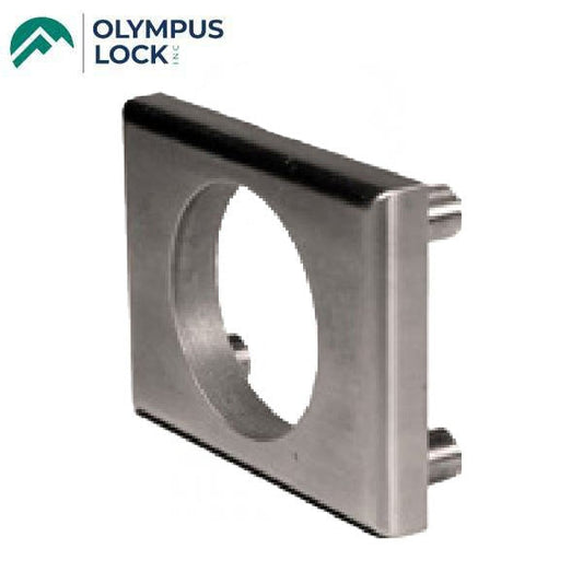 Olympus - ETS2-125 - Through Bolt Plate - for 7/8” Barrel Diameter Locks - 1/8" - 26D - Satin Chrome