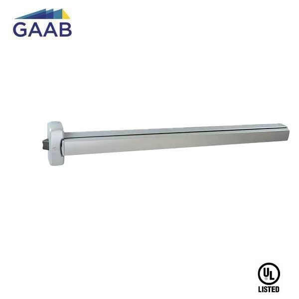 GAAB - T391-04 - Panic Exit Device - Modular and Reversible - 33' Device - Satin Chrome