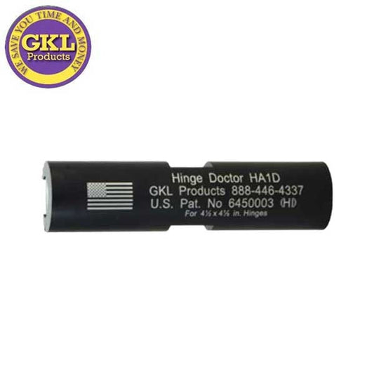 GKL - Commercial Butt Hinge Doctor - 4.5"x 4.5" - Black