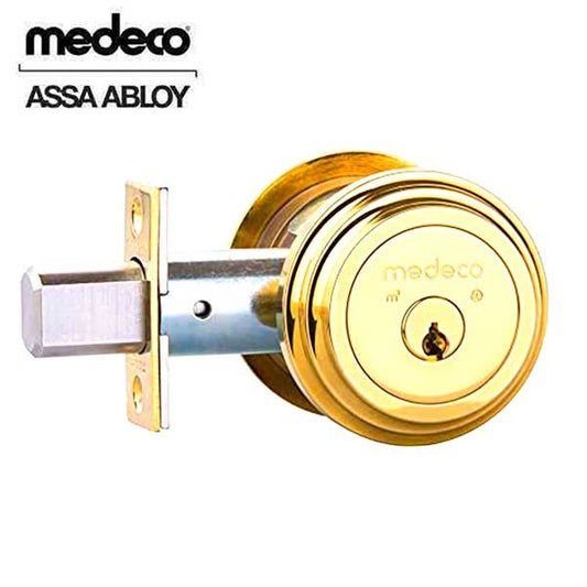 Medeco - 11TR604 - Maxum Residential - M3 Biaxial - 6-Pin - Single Deadbolt - 2-3/4" - DL Keyway Pinned - Optional Finish - Grade 1