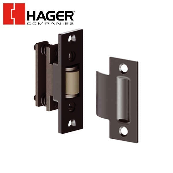 Hager - 318D - Roller Latch with Tee Strike - Optional Finish