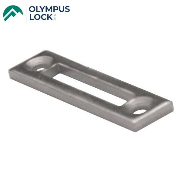 Olympus - 10-052 - Slotted strike - 1/8" Material Thickness - Optional Finish