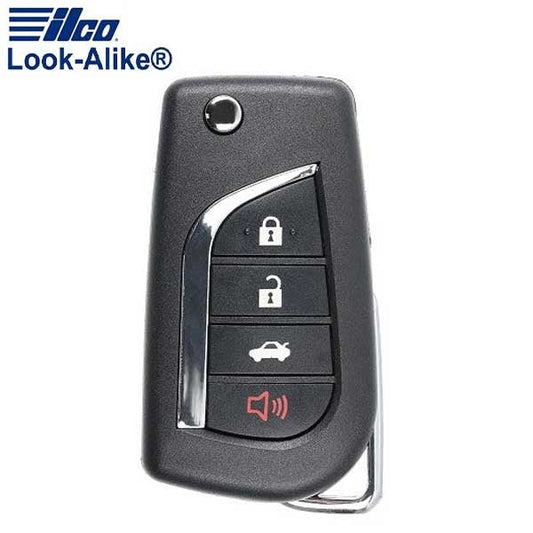 2018-2021 Toyota / 4-Button Flip Key / PN: 89070-06790 / HYQ12BFB (AFTERMARKET)
