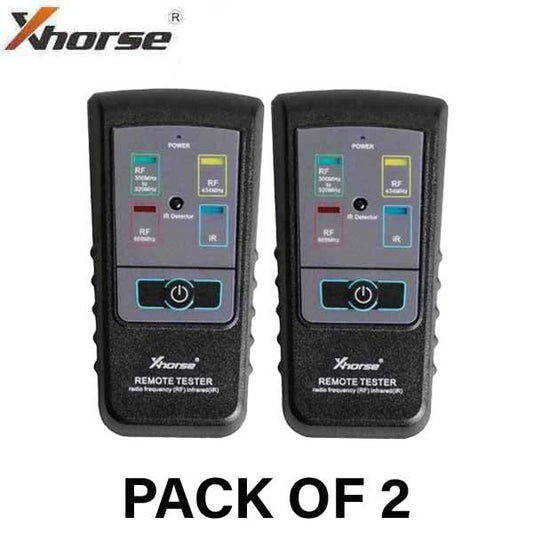 2 x Xhorse Remote Tester Radio Frequency (RF) Infrared (IR) (Pack of 2)