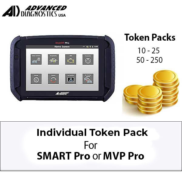 Advanced Diagnostics - D745265AD - Token Packs for the SMART Pro Key Programmer (10/25/50/250) - (Machine Sold Separately)