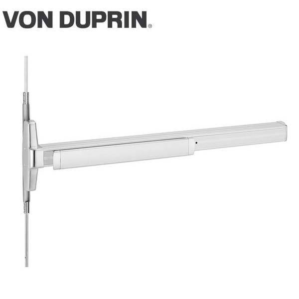 Von Duprin - 3547AEO - Concealed Vertical Rod Exit Device - Exit Only - No Trim - Satin Chrome Finish - 4 Foot - Grade 1