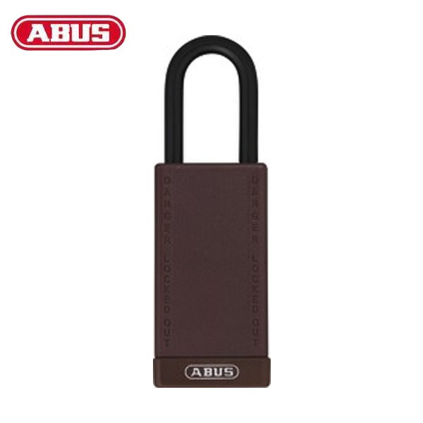 Abus - 09881 - Plastic-Covered Aluminum Core Padlock 74Lb/40 - Optional Keying - Optional Finish