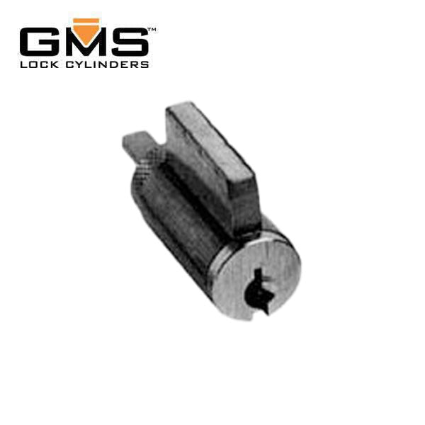 GMS KIK Cylinder w/ Multi-Tailpiece - 5-Pin - 0 Bitted - US26D - Satin Chrome
