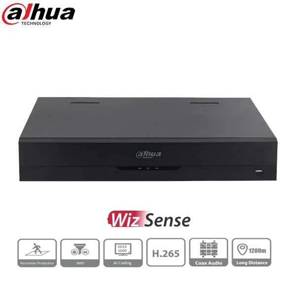 Dahua / HDCVI DVR / 32 Channels / Analytics+ / Mini 1.5U / Penta-brid / 8MP / 1080p / 10TB HDD / X54B5L10