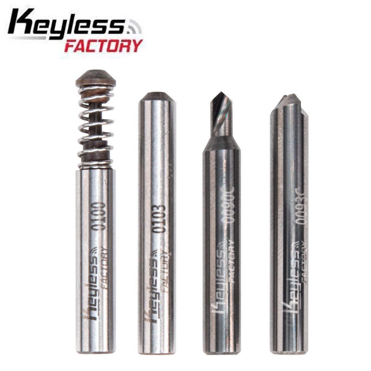 KeylessFactory - Universal High Security Cutters & Decoders Set for Dimple Keys