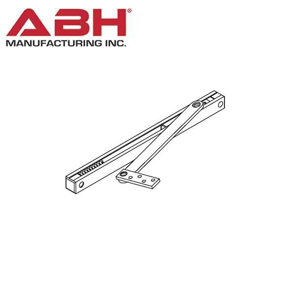 ABH - 9000RA Series Surface Mount Overhead Holder & Stop, Adjustable - Optional Finish