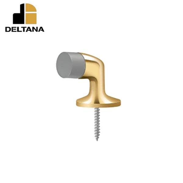 Deltana - Floor Door Bumper 1-3/8" - Solid Brass - Optional Finish