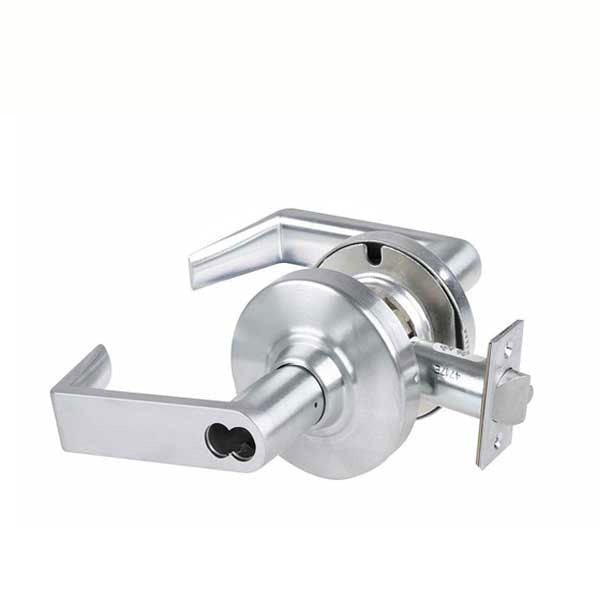 Schlage - ALX80J - Commercial Lever Set - Storeroom - Less FSIC - Satin Chrome - Rhodes Lever - Fire Rated - Grade 2