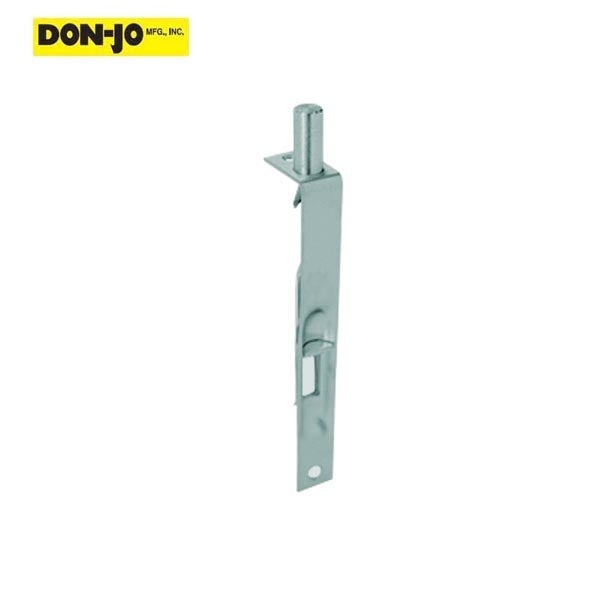 Don-Jo - 1640 - Flush Bolt - 6" Length - 3/4" Width - Optional Finish