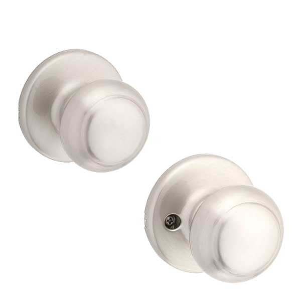 Kwikset - Cove Knob Set - Round Rose - Optional Finish - Optional Function - Grade 3