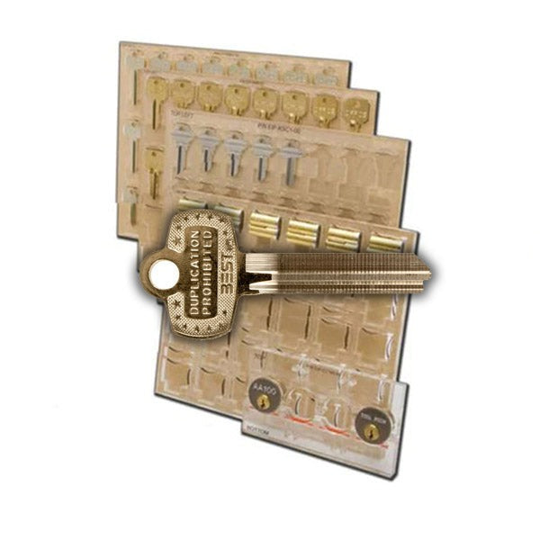 Ilco - XP-KH2 - Engrave-It - Best Style Keys (Sfic Core) Key Holder - Holds 12 - for Engrave-It XP Machine