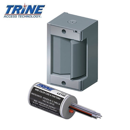 Trine - 30LC - 3000 Series - 11-29 AC/DC - Electric Strike with LC200 External Line Conditioner - Fire Rated ANSI - Grade 1