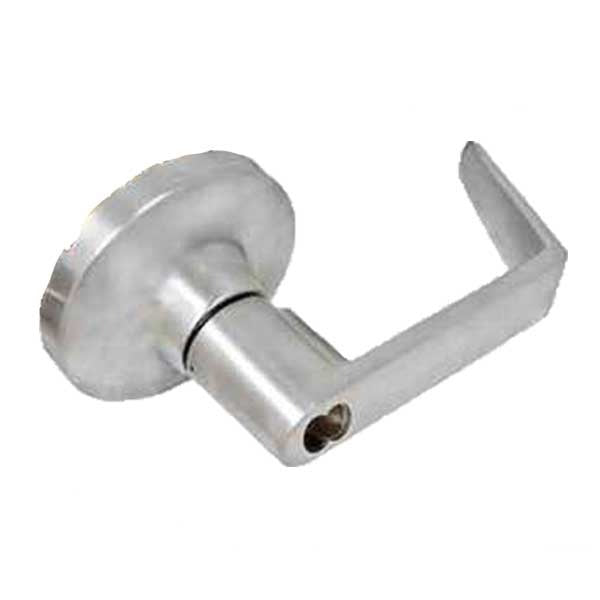TownSteel - ED8900LS - Sectional Lever Trim - Storeroom - Nightlatch - LS Regal Lever - Non-Handed - Schlage SLFIC Prepped - Compatible with Concealed V/R Exit Device - Satin Chrome - Grade 1