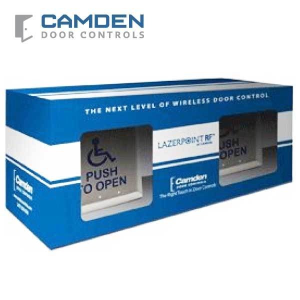 Camden - RFL454-S/A - Wireless Switch Kit w/ Advanced Receiver - Surface Box - Push Plate Switch & Mounting Plates & Wall Switch Transmitter