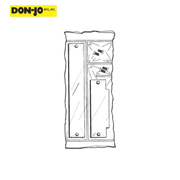Don-Jo - FPK 86 - Filler Plate Kits - 1/4 Gauge