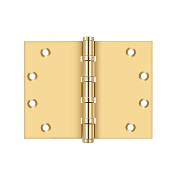 Deltana - 4-1/2" x 6" Square Corner Hinge - Ball Bearing - 0.137 Thickness - Optional Finish