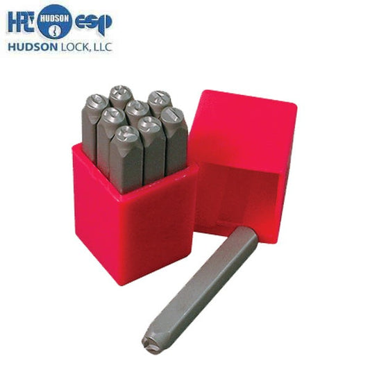 HPC - Die Stamp Number / Figure Set - 1/8" - for the HPC SA-7 Stamp Aligner