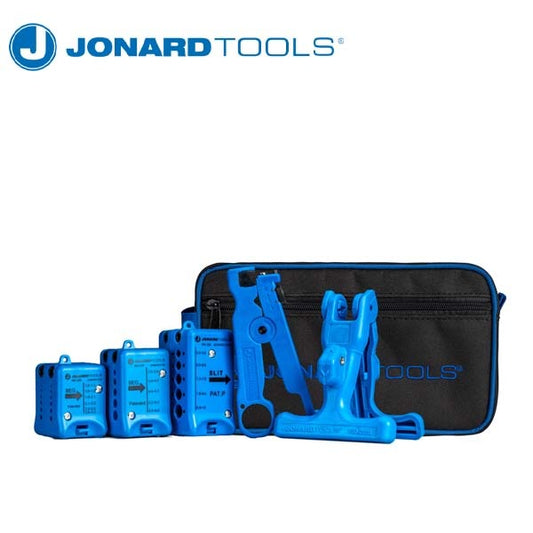 Jonard Tools - Fiber Optic Mid Span Slit & Ring Tool Kit (1.2 mm-10 mm)