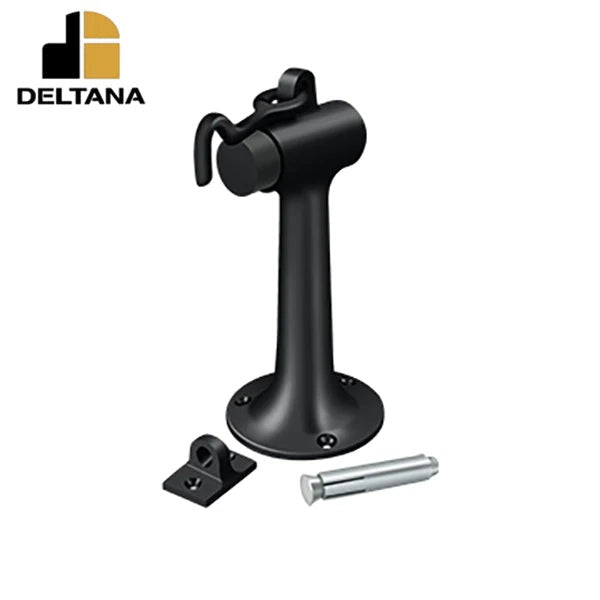 Deltana - Floor Mount - 6" Bumper w/ Hook - Optional Finish