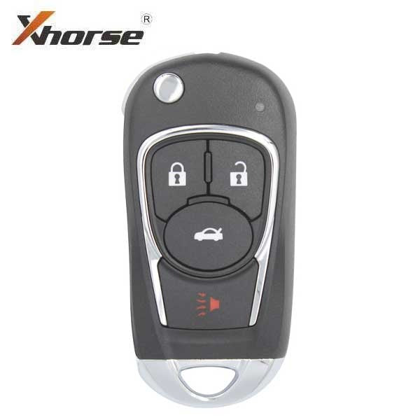 Xhorse - Buick Style / 4-Button Universal Remote Flip Key for VVDI Key Tools (Wireless)