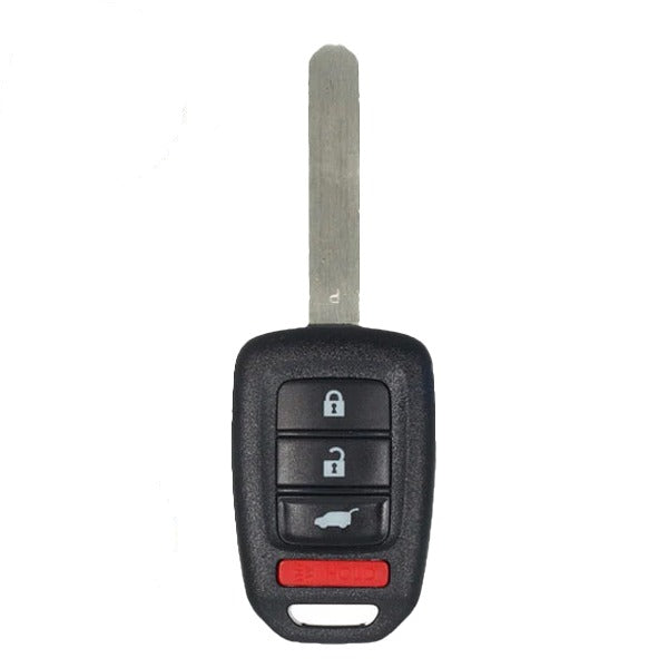 10 x 2017-2021 Honda CR-V - Civic / 4-Button Remote Head Key / PN: 35118-TLA-A00 / MLBHLIK6-1TA (OEM Recase)