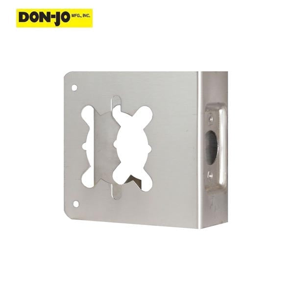 Don-Jo - 81 2 CW - Wrap Around - 4-1/2" Height - 2-3/4" Backset - Optional Finish