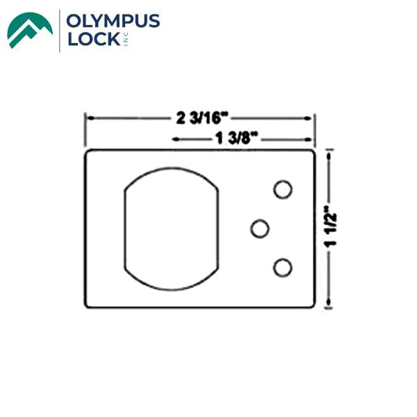 Olympus - 720 Series - PL3 - Cam Lock Stabilizer Plate