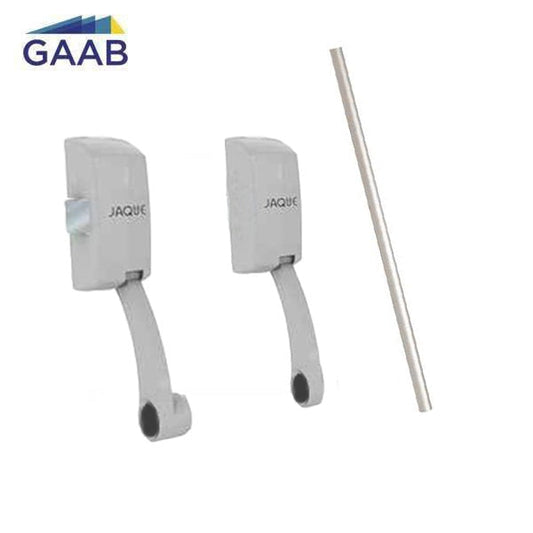 GAAB - T290-04B & GAB-T005-09 - T290 Crossbar Exit Device Push Lever Arms & 47" Crossbar Tube 1200mm - Grey (BUNDLE)